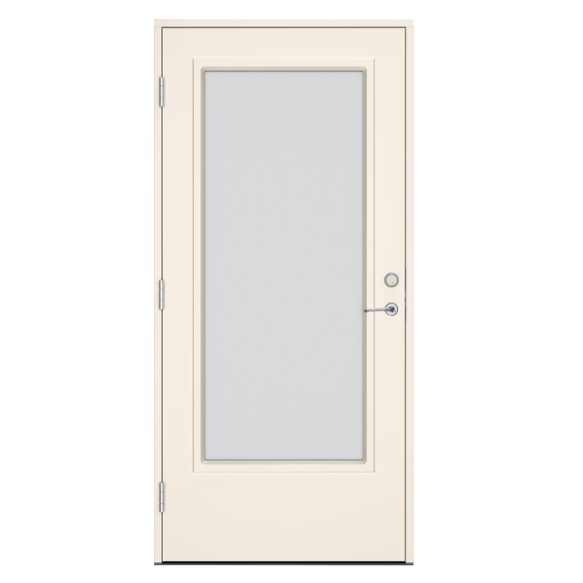 YTTERDÖRRSSET LUMINA VIT NCS S 0502-Y 105MM KARM 10X20V | Beijerbygg Byggmaterial